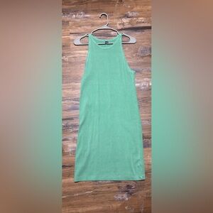 Old Navy Ribbed Green Dress - Size L